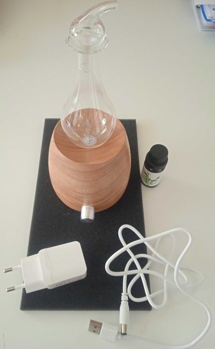 nebulizator do olejków eterycznych szklany bez wody dyfuzor zapachowy