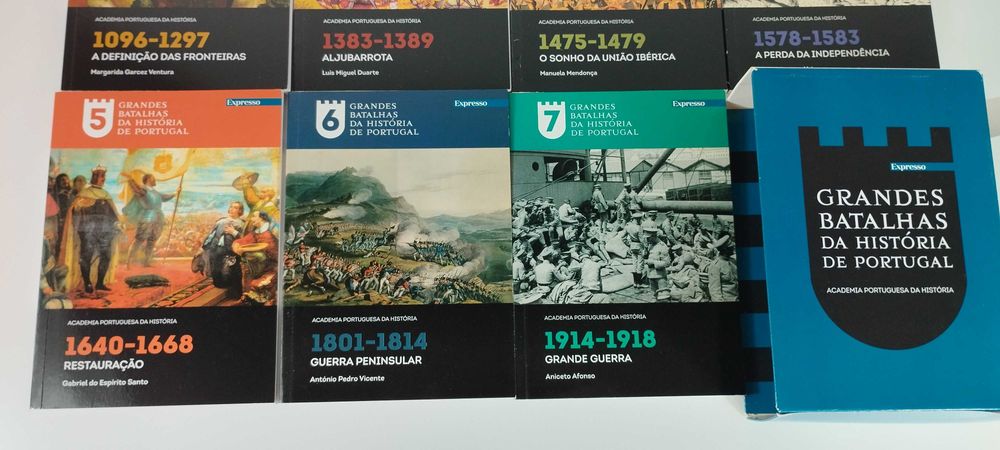 Grandes Batalhas da História de Portugal 7 Volumes