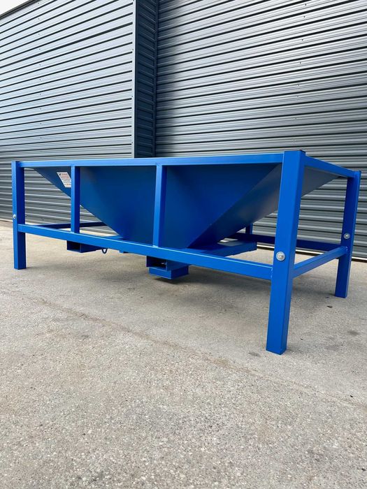 Kosz zasypowy, kosz przyjęciowy, bufor, paczkarka, zasobnik, separator