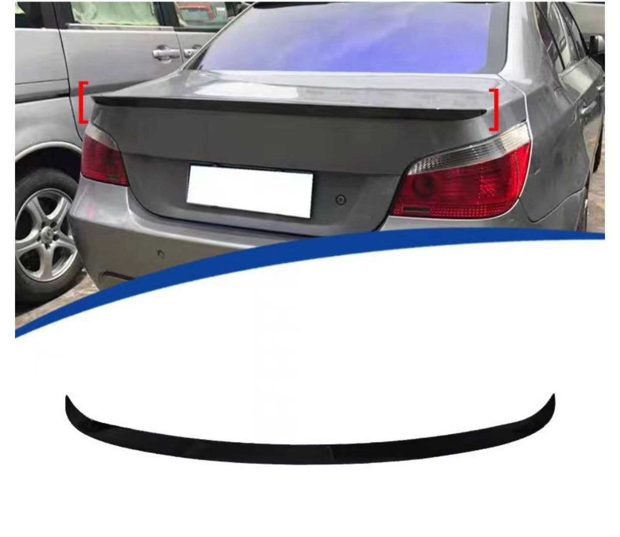 Спойлер на багажник BMW E60 диффузор губа пороги сплиттер сплiтер