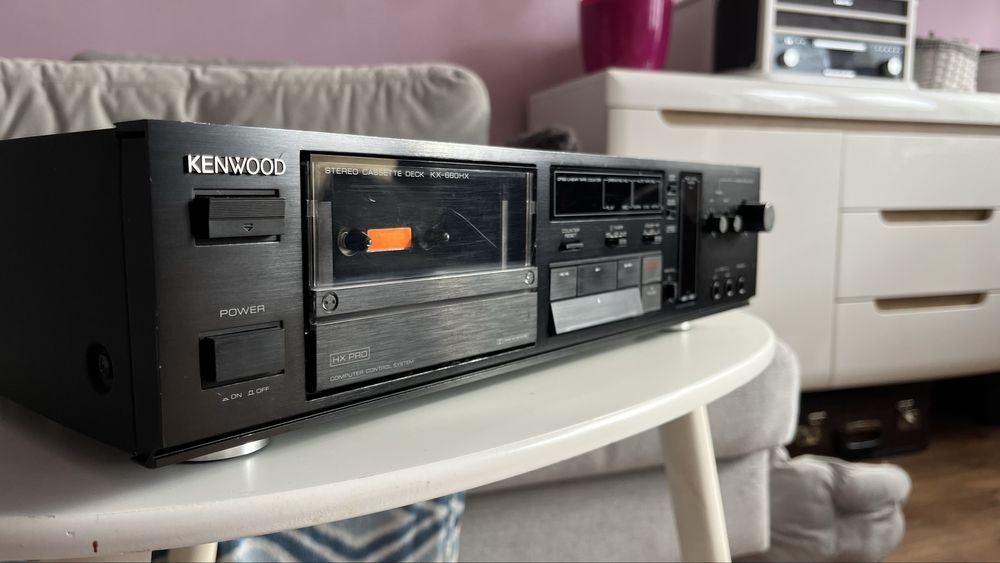 Magnetofon kasetowy Kenwood KX-660HX po serwisie!!
