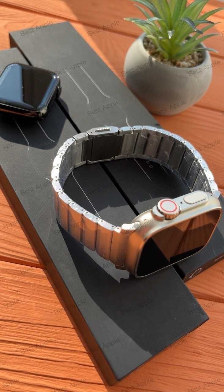 Nomad Steel Hardware Silver ремінець для Apple Watch 44/45/Ultra 1/2