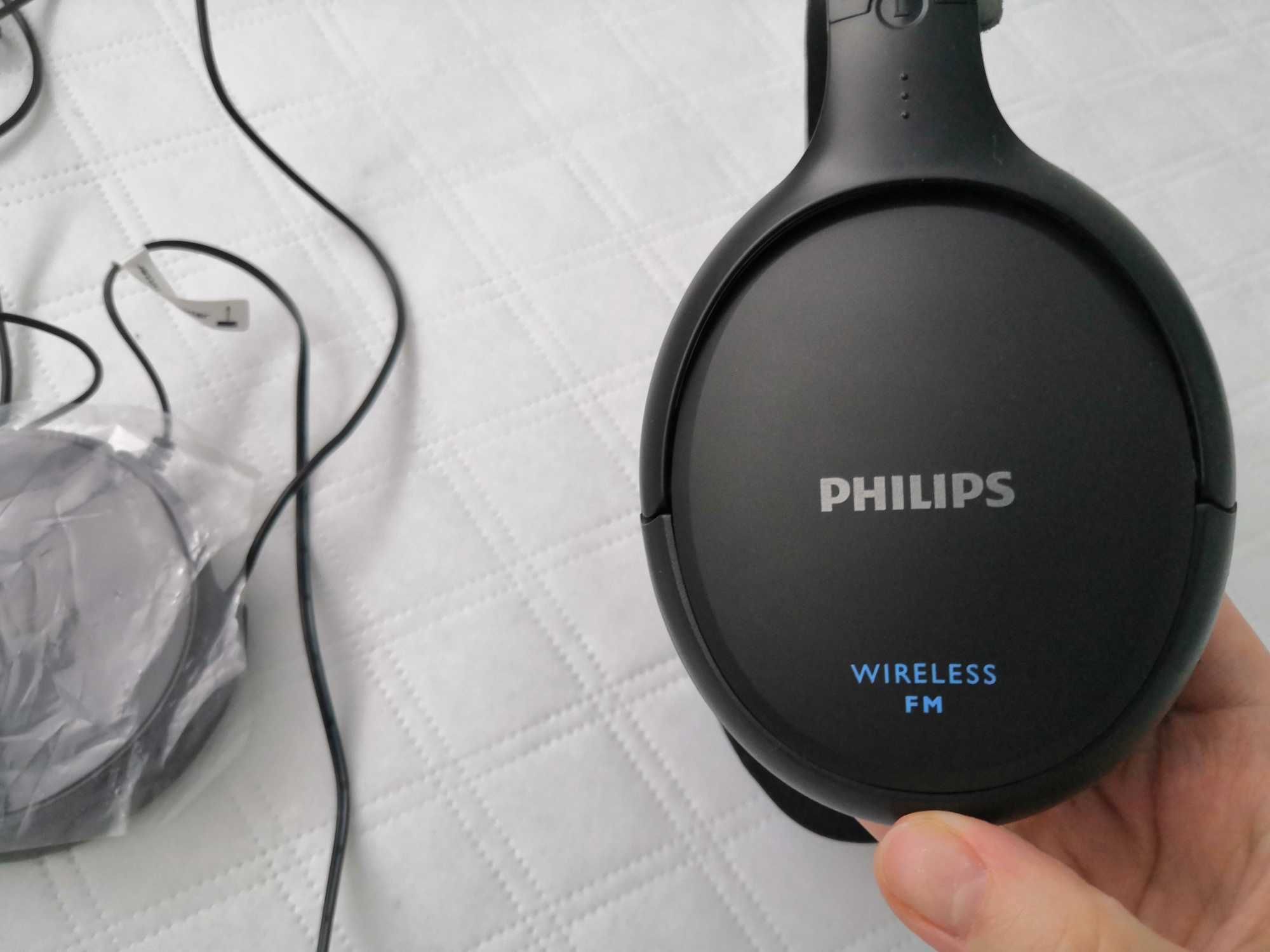 Słuchawki bezprzewodowe Philips nauszne radiowe