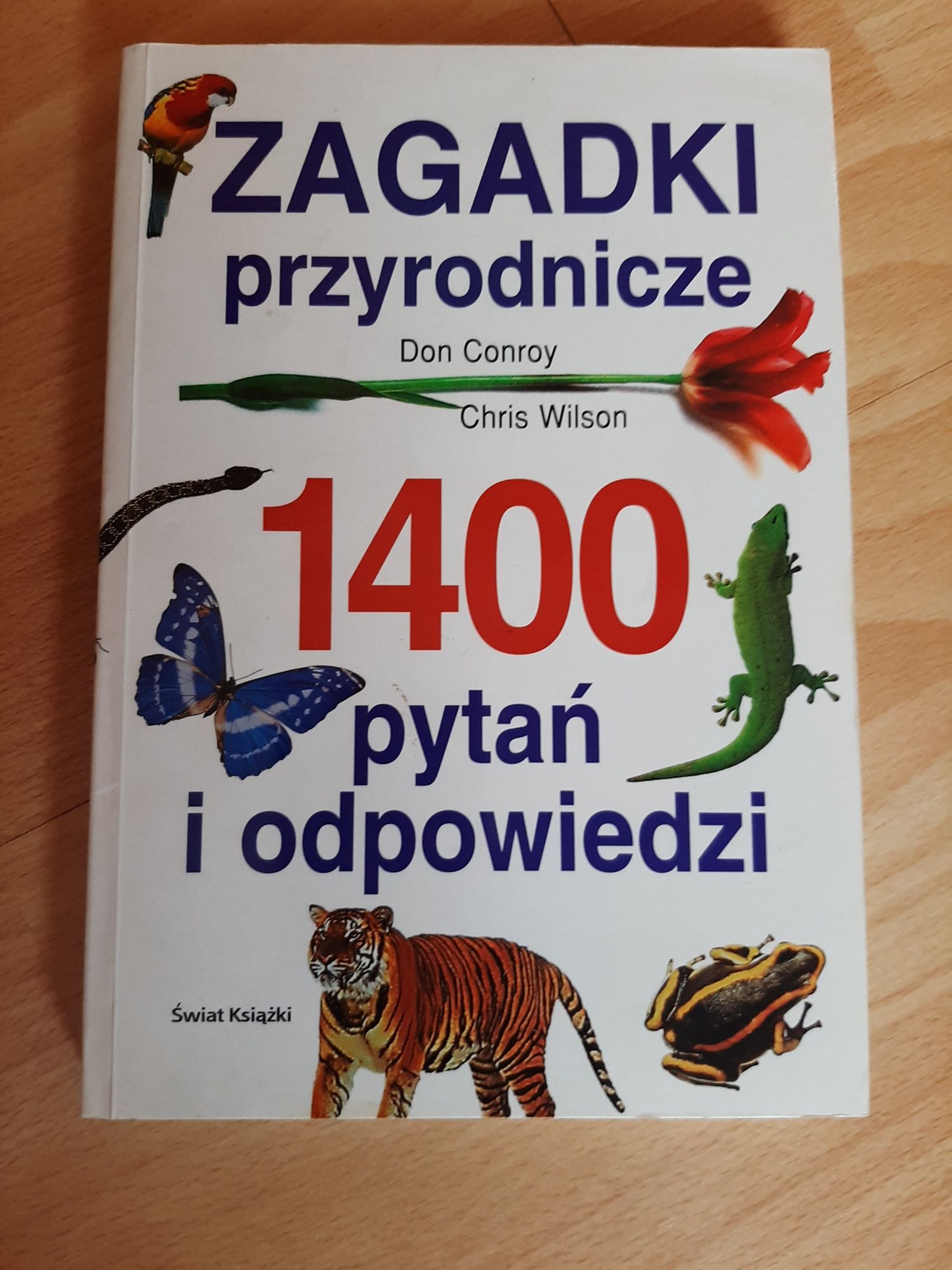 Książka "Zagadki przyrodnicze. 1400 pytań i odpowiedzi."