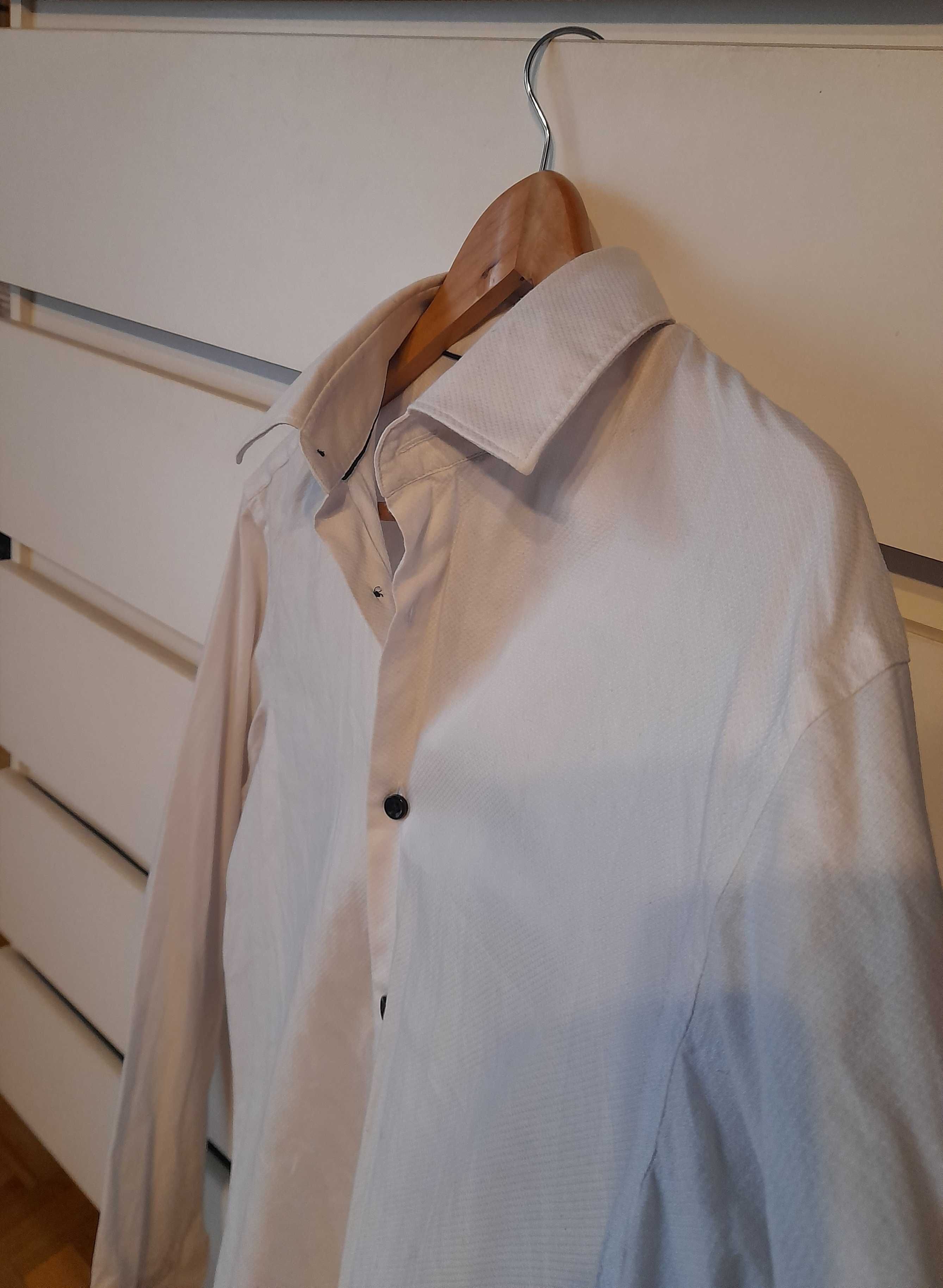 biała koszula męska Hugo Boss, rozmiar 42