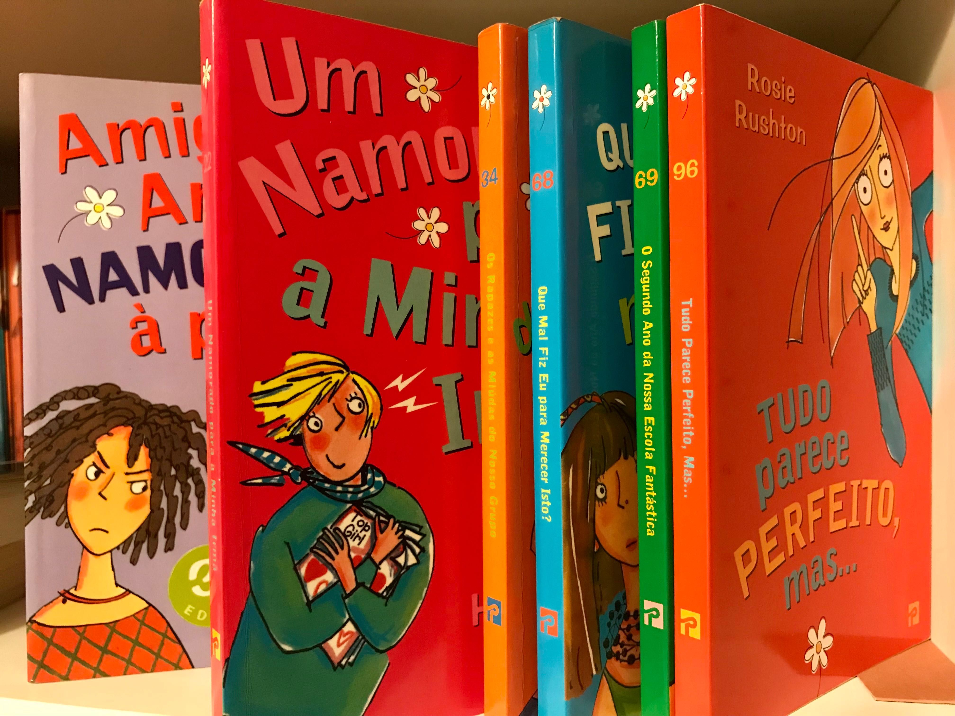 Livros coleção Clube das Amigas