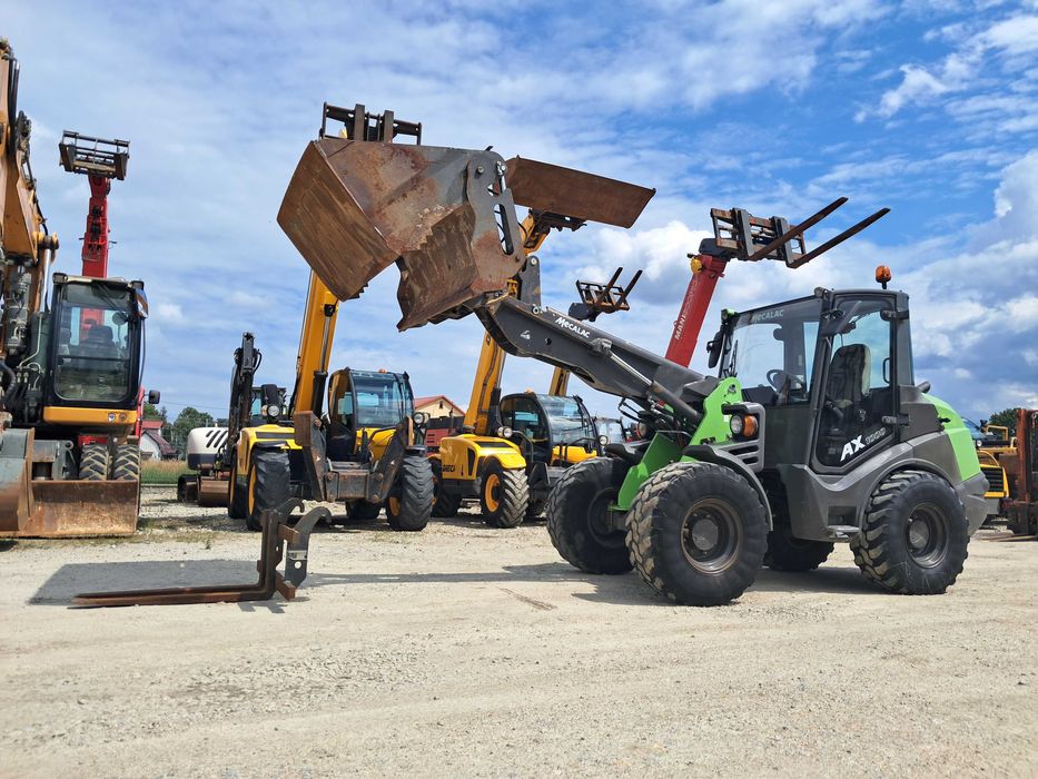 Ładowarka KOŁOWA MECALAC AX 1000 / 17r! / 6.4T / LIEBHERR 506 CASE 321