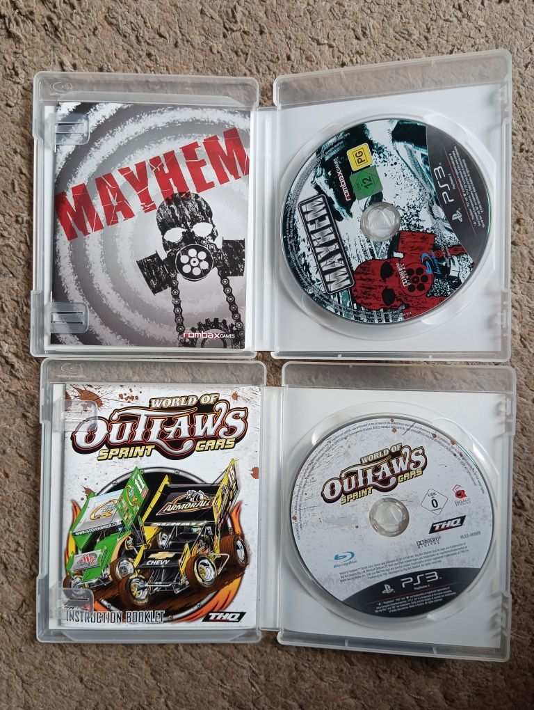 Mayhem + World of Outlaws PlayStation 3 PS3