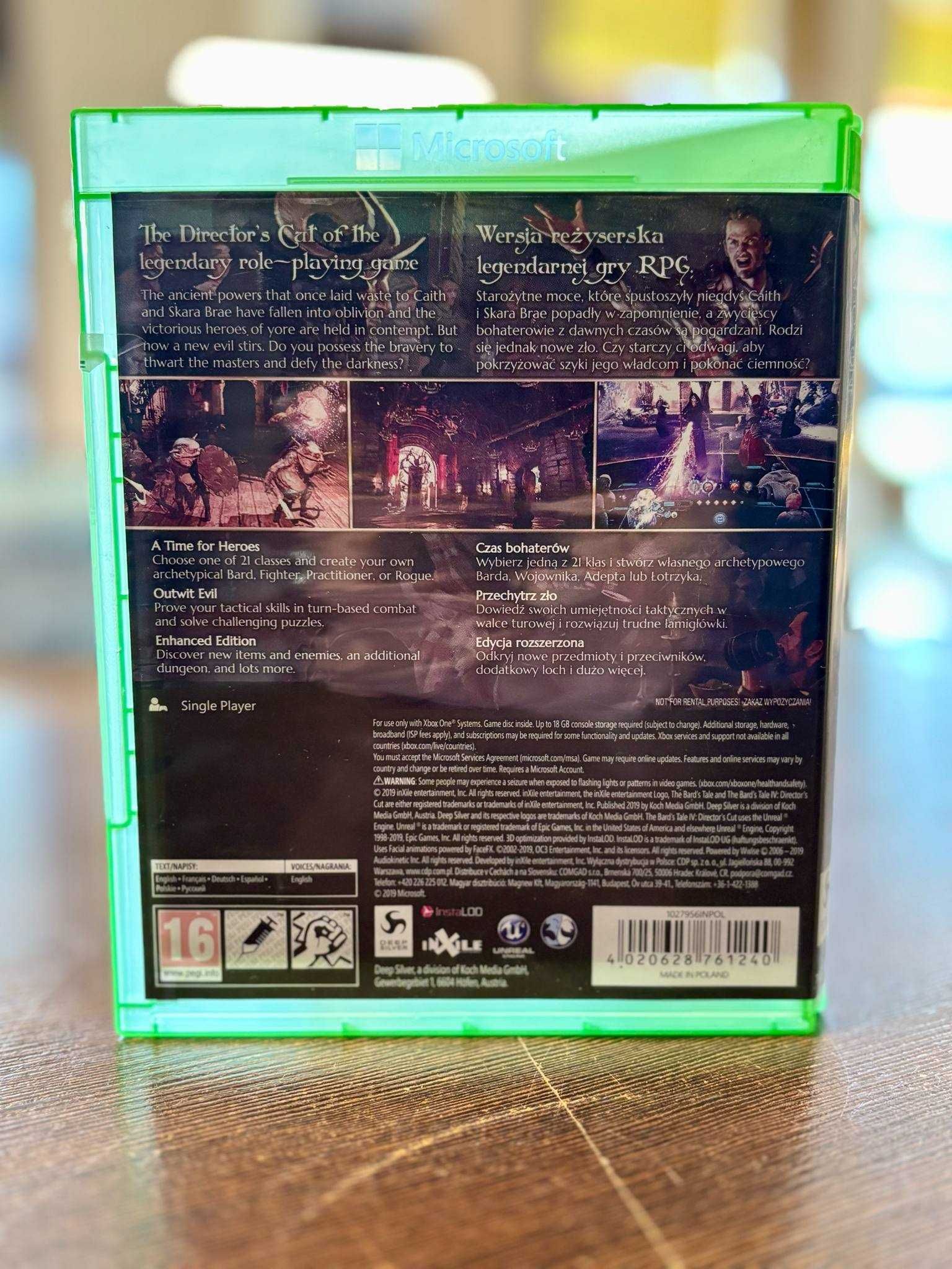 Gra The Bard's Tale IV (4) - Day One Edition Microsoft Xbox One