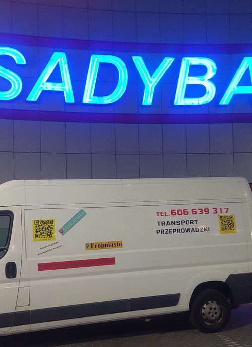 Tani Transport, Przeprowadzki. TAXI BAGAŻOWE Wynajem Busa z kierowcą