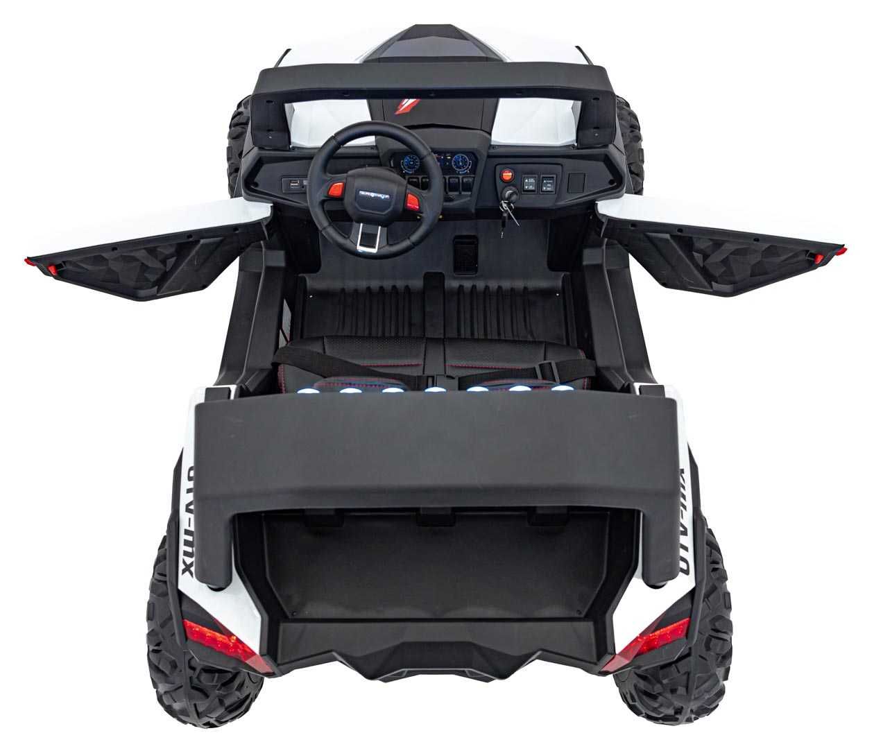 Buggy UTV-MX 2000N Biały Pojazd na Akumulator 4x4 dla Dzieci + Pilot