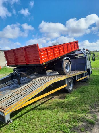 Volvo FL laweta pomoc drogowa pojazd specjalny zabudowa rama