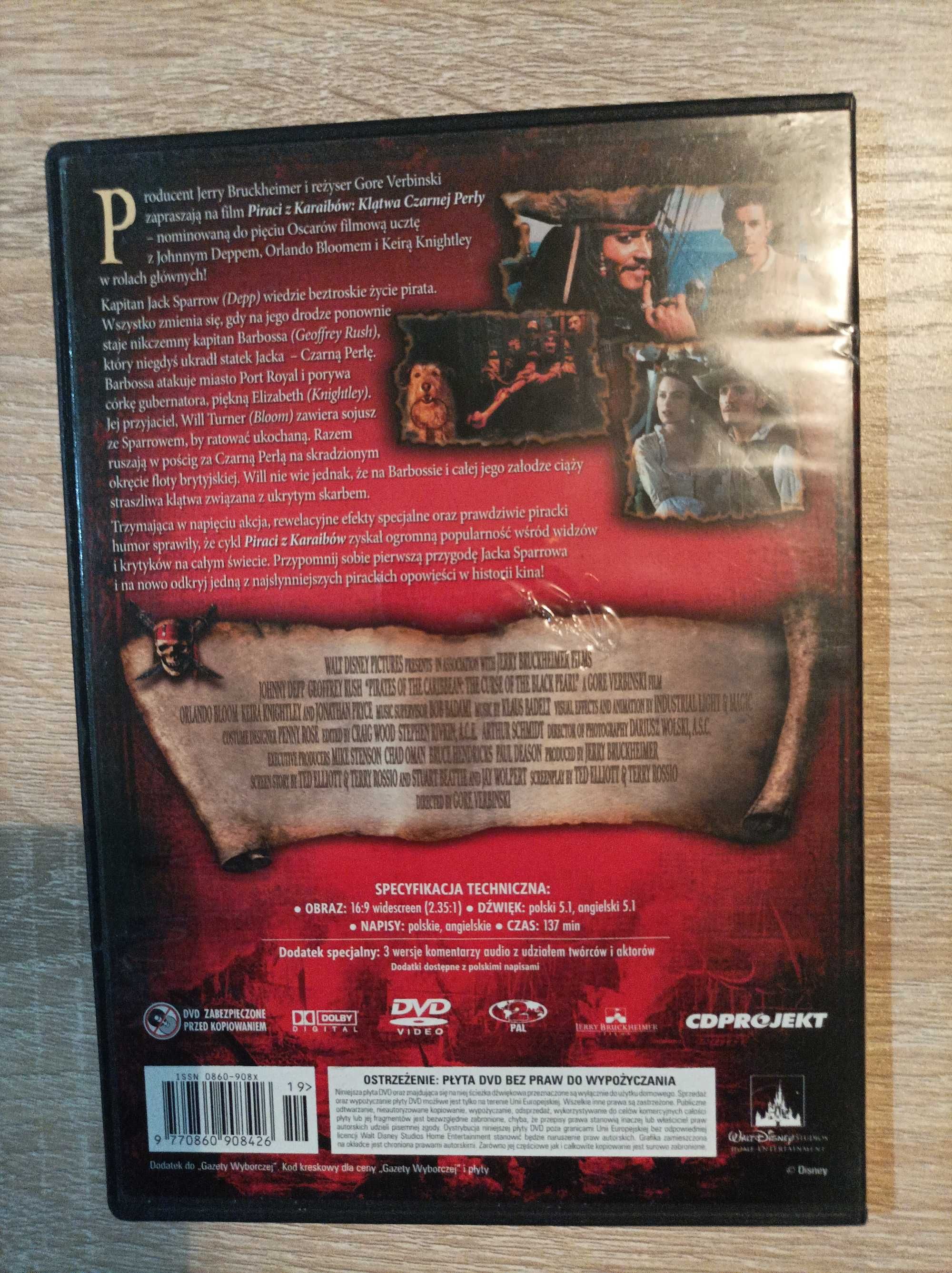 Film DVD Piraci z Karaibów