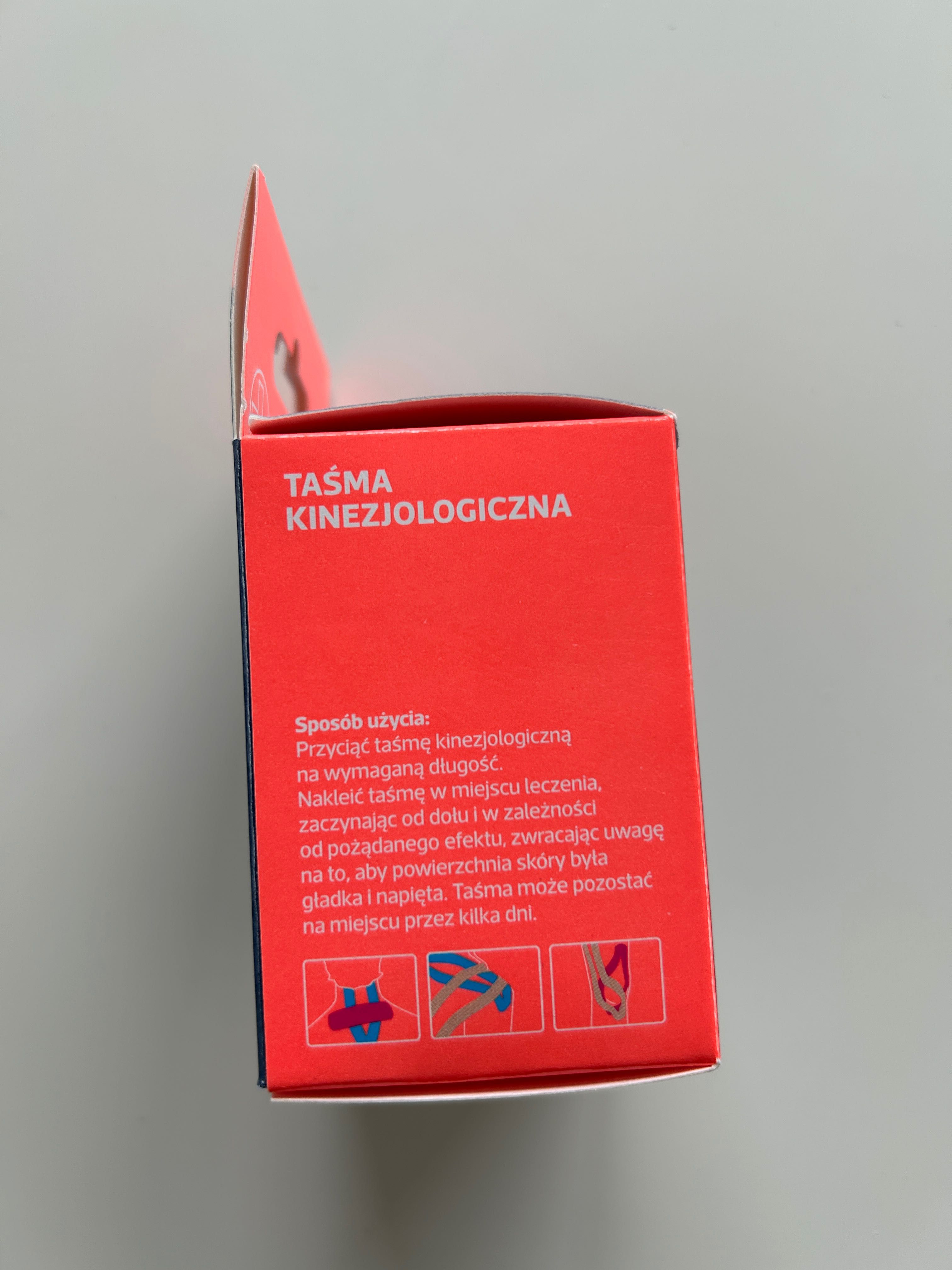 Taśma kinezjologiczna Paso Tape beżowa 3,5m