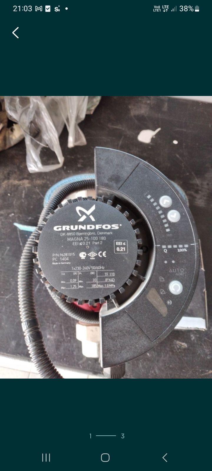 Pompa grundfos używana