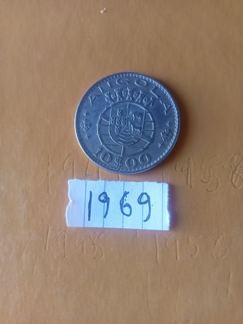 10.00 escudos Angola