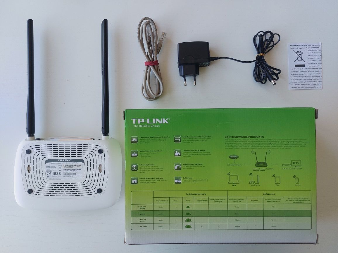 Router TP-Link TL-WR841N WiFi 300 Mb/s