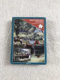 Puzzle 1000 el. Otter House - Waterways, kolekcjonerskie vintage