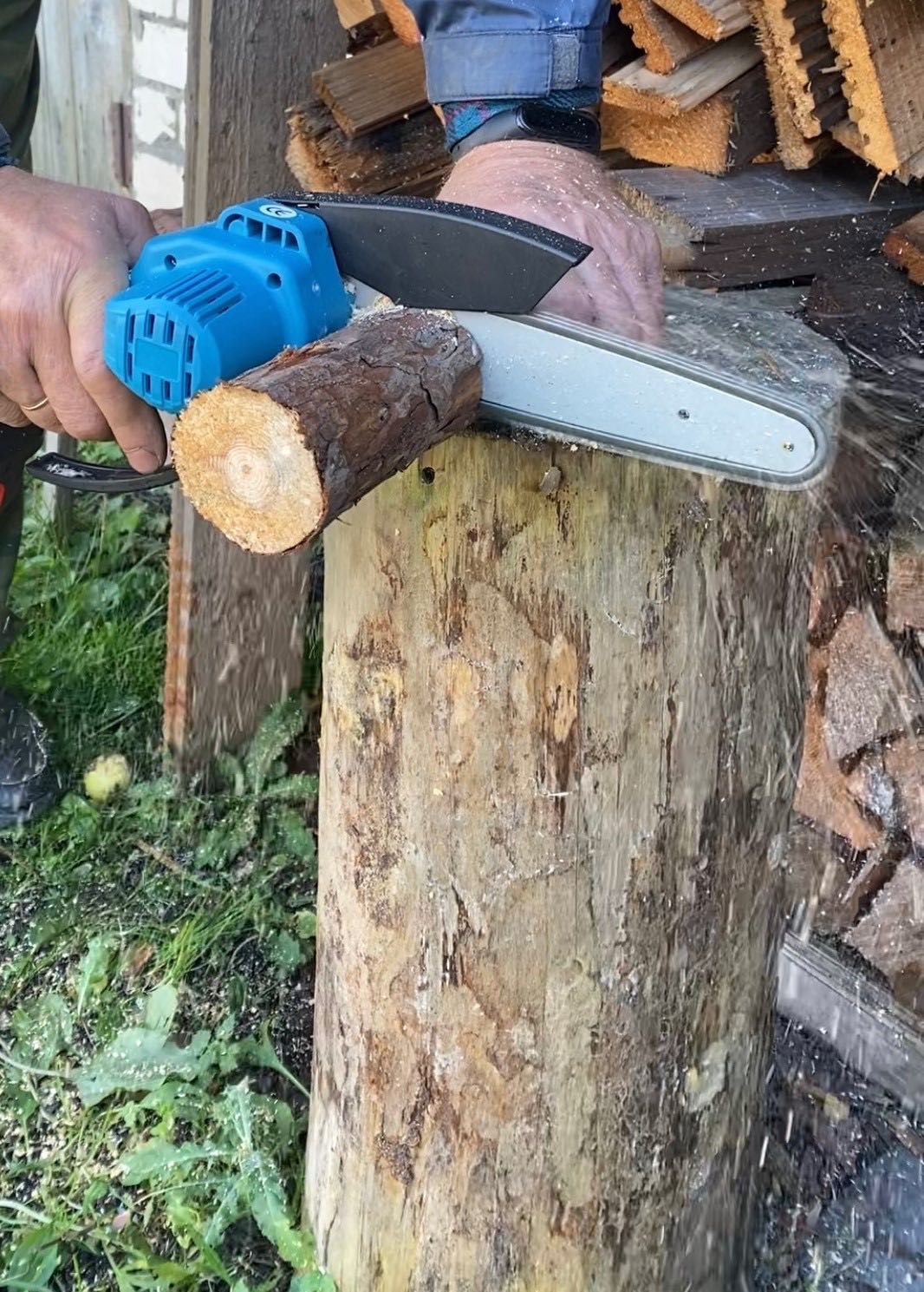 PIŁA łańcuchowa pilarka AKUMULATOROWA elektryczna 2xAKU walizka