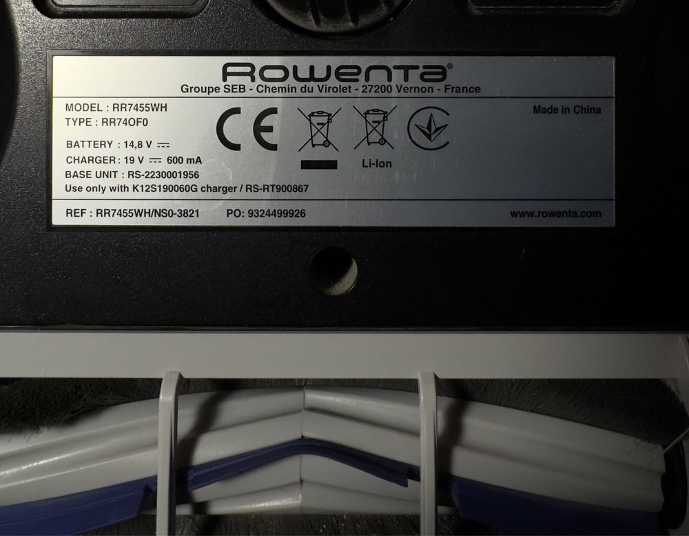 Робот-пилосос Rowenta Explorer Serie 60
