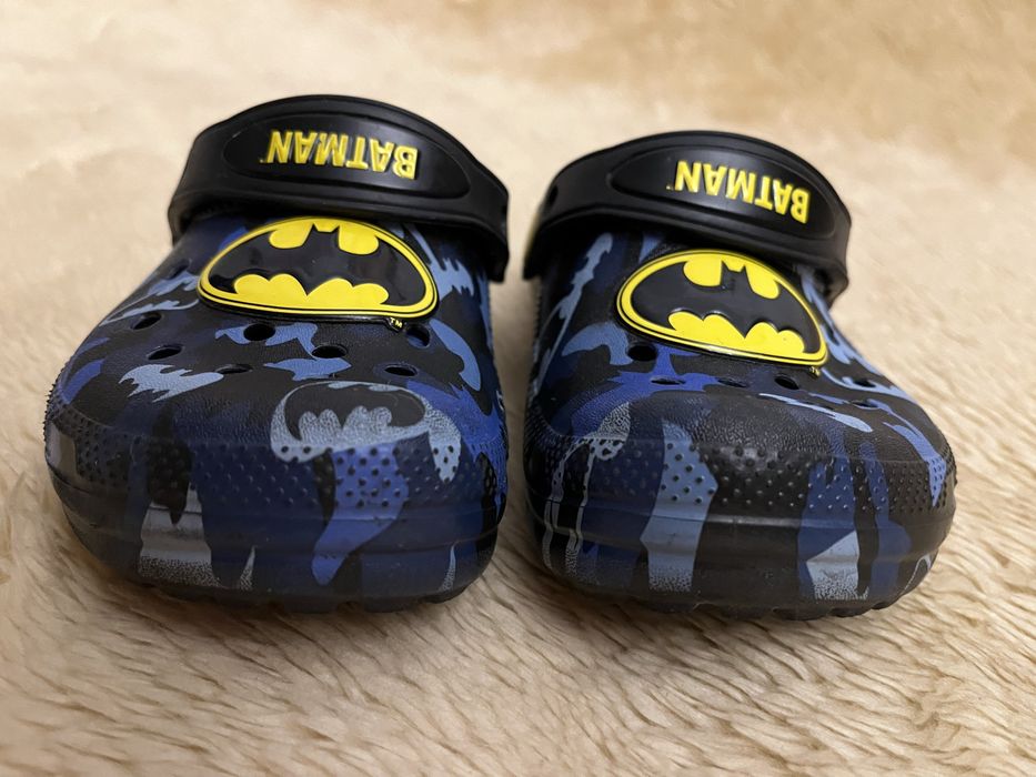 Klapki chodaki ocieplane 27-28 Crocs Batman C 10