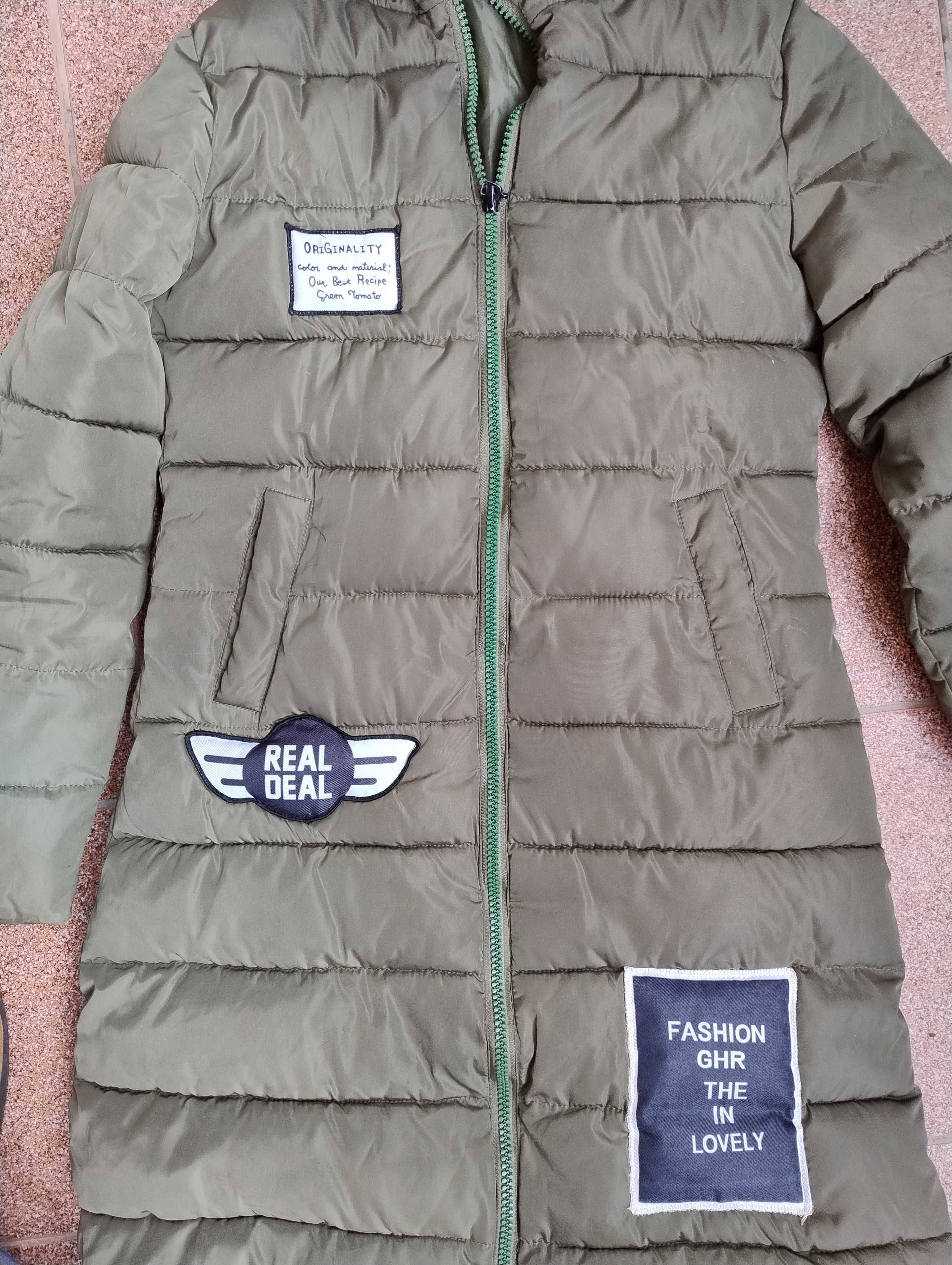 Kurtka ocieplana Jinyameng Collection r.L 165/88A płaszcz ciepły lekki