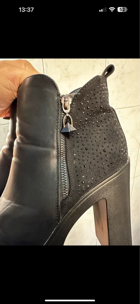 Botas salto alto