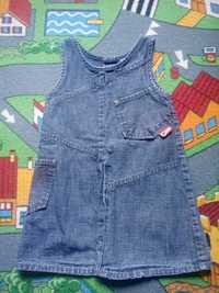 Sukienka jeansowa Hema r.98/104