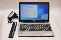 Netbook 11,6" Acer Aspire V5 - 2 rdzenie, 4GB RAM, 1366x768, 2 baterie