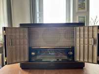 Stare Radio Lampowe Siemens Schatulle H52 Antyk Vintage Unikat