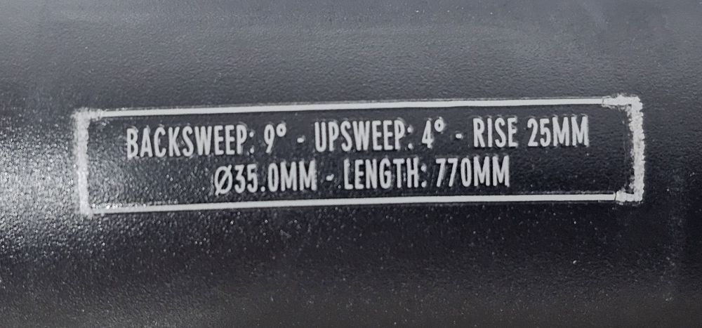 Kierownica MTB Reverse ES 770 mm