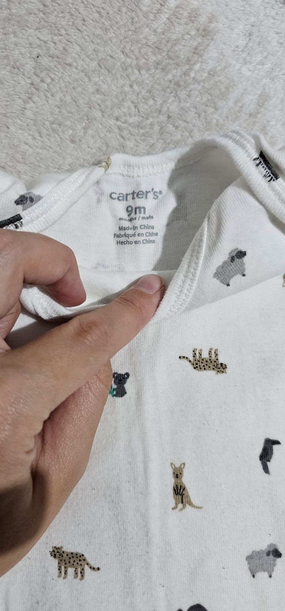 Боді Carters на 9м стан новий