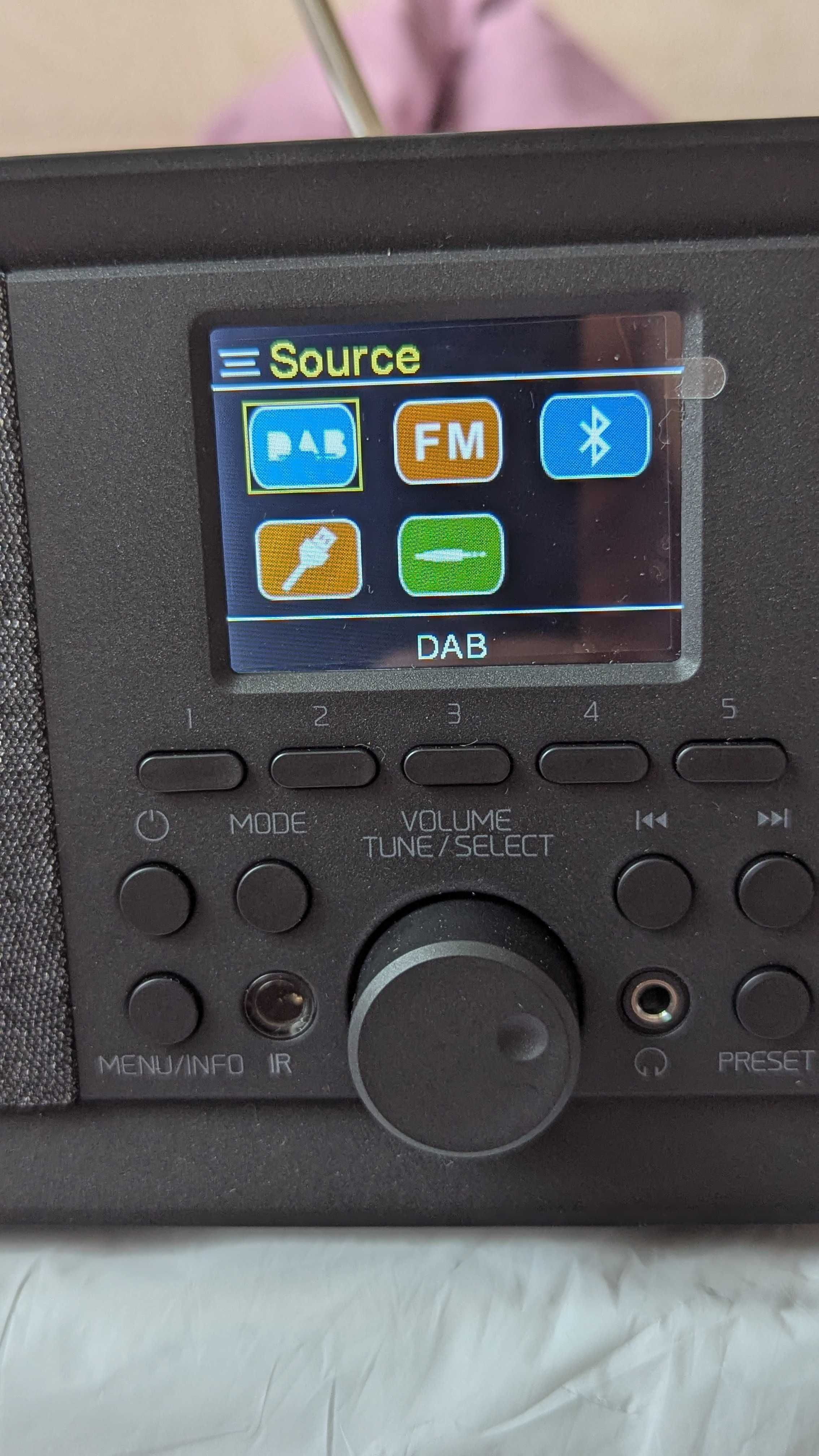 Радіо DAB+DAB Radio з блютузом і пультом