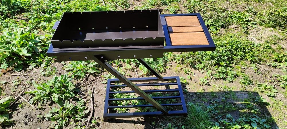 Мангал в стилі loft