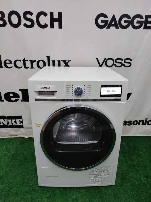 Сушильна машина Siemens IQ800 тепловий насос Heat-Pump, реверс A+++