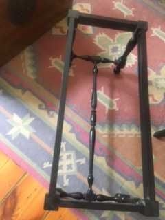 Mesa de centro madeira e vidro