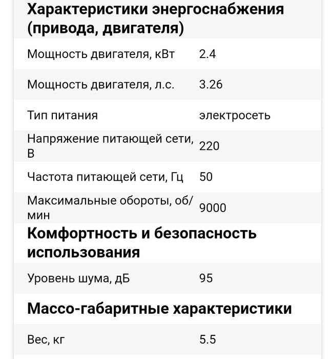 Електрична пилка "Tatra garden MSE 230".