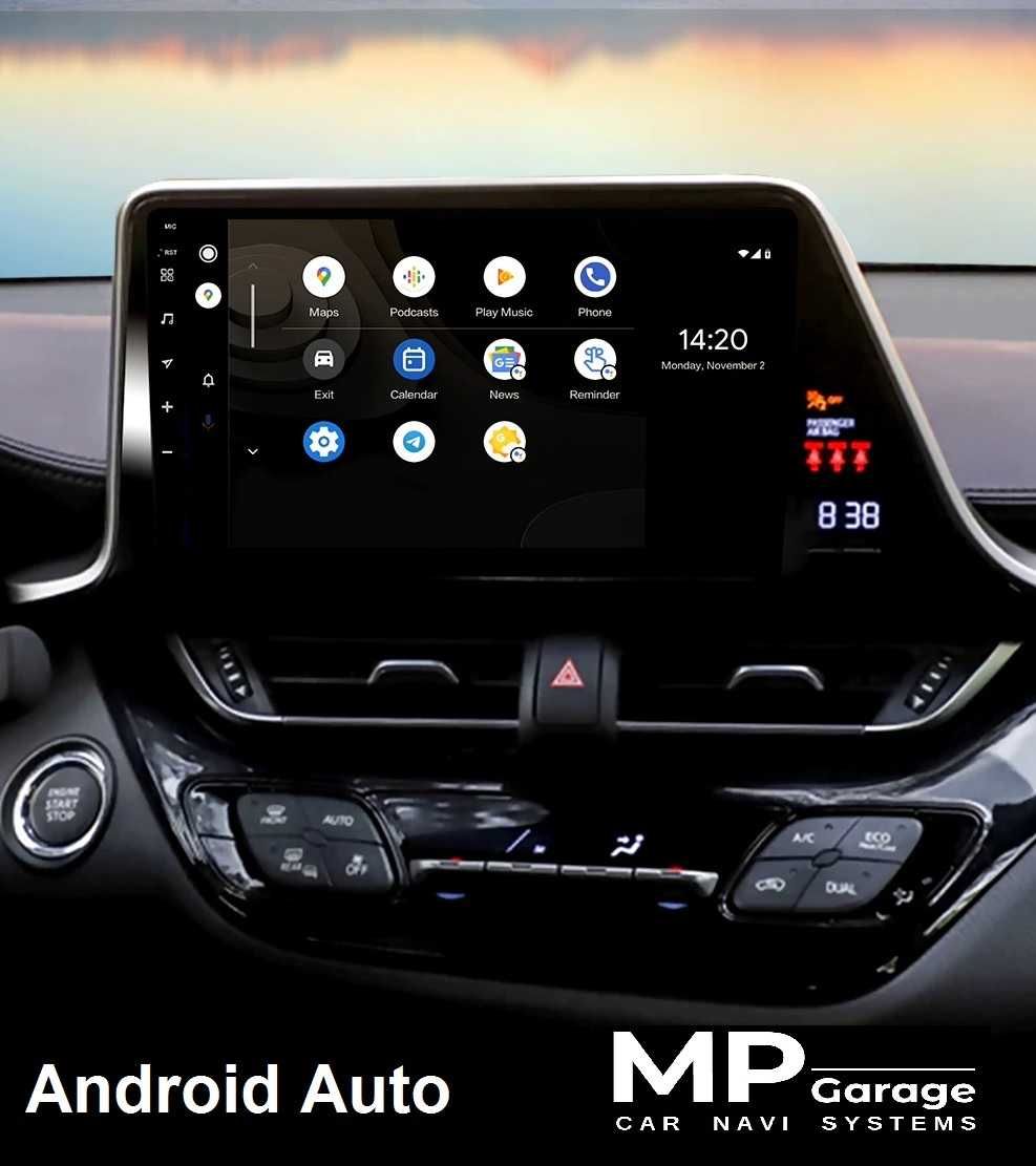 Toyota CH-R Radio Nawigacja Android 11 4G LTE CarPlay AndroidAuto