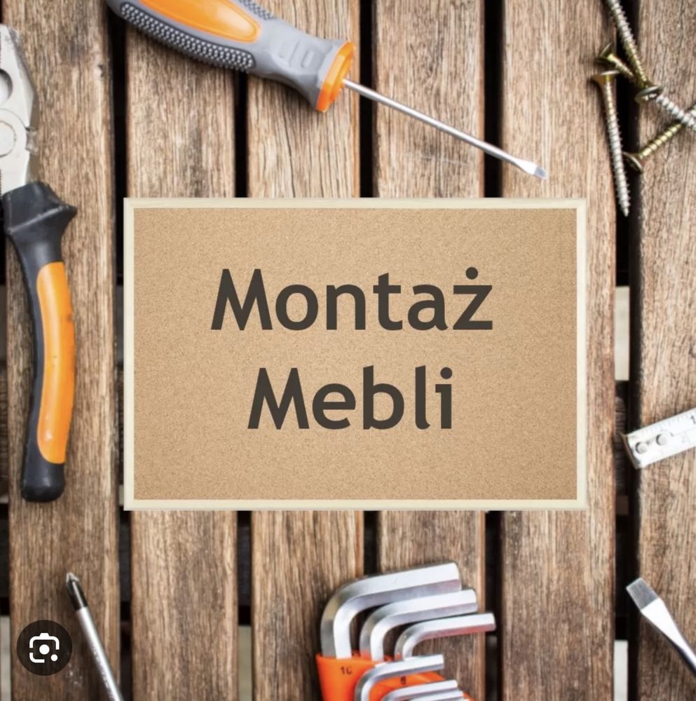 Montaż mebli  z paczek