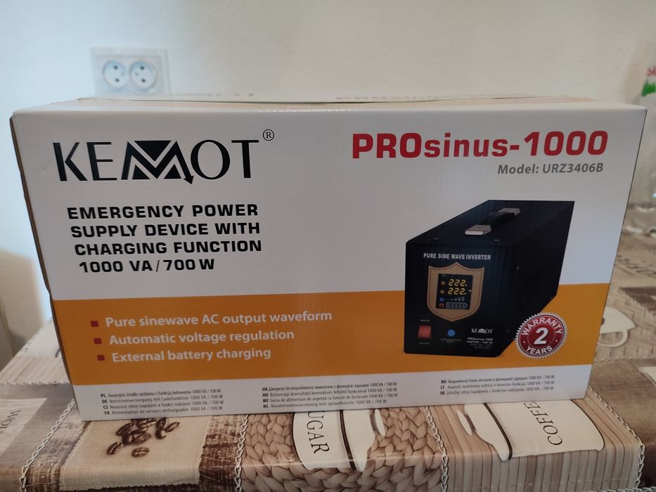 Джерело безперебійного живлення kemot sinuspro 1000