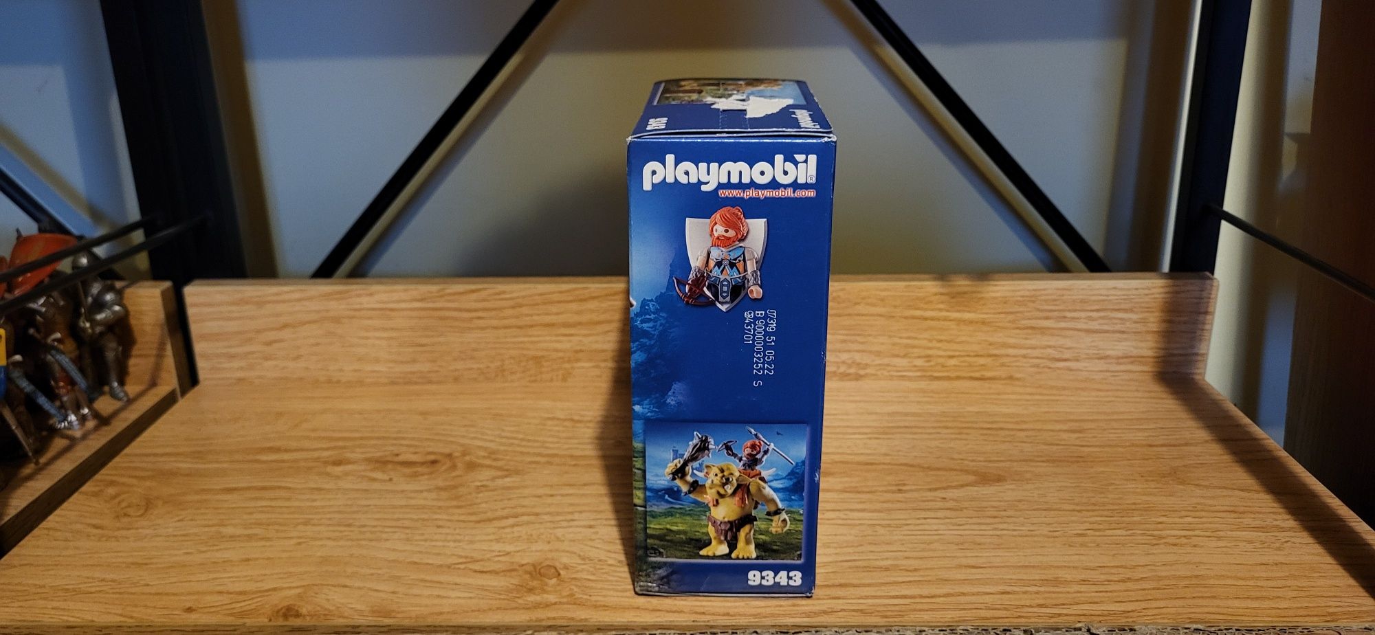 Playmobil 9343 Troll olbrzym plus wojownik dwarf nowy