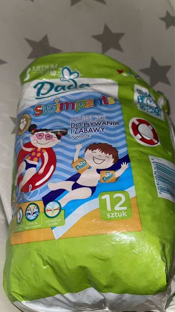 komoda dziecko wanienka z przewijakiem plus pampersy 1 do basenu