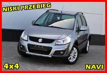 Suzuki SX4 1.6 benz. z napędem 4x4 NAVI i inne