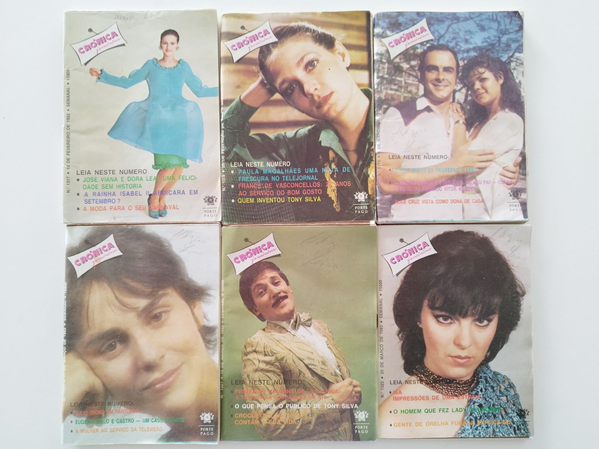 Revistas Crónica Feminina 1982