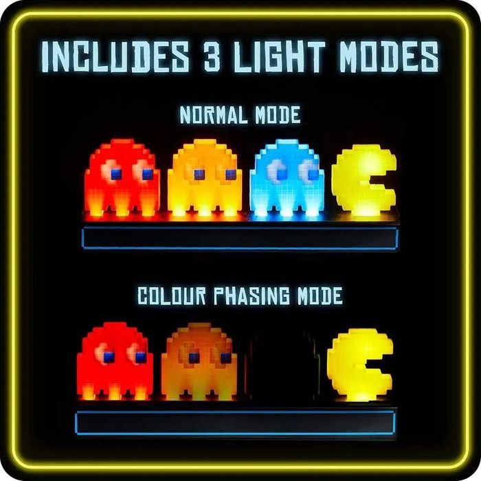 Lampka Pac-Man 3D Paladone 11x31 cm
