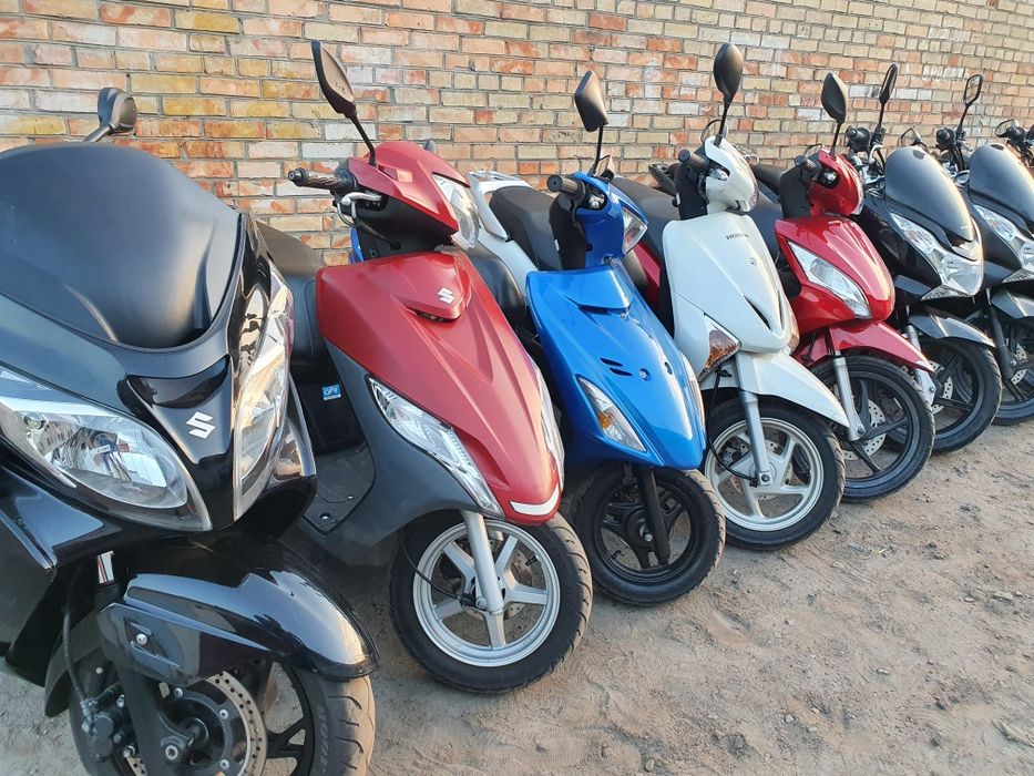 Скутер SUZUKI lets 4 без пробігу по Україні