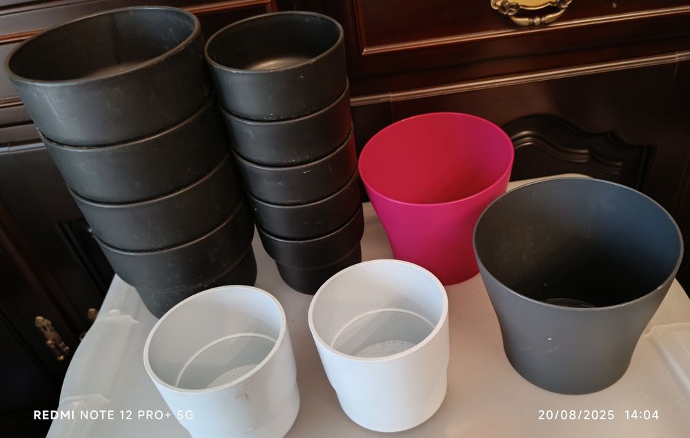 12 cachepots para vasos