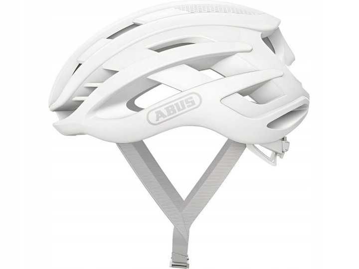 Kask rowerowy szosowy Abus AirBreaker Pure White M 52-58cm