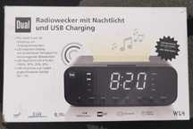Radiobudzik DUAL Lampka nocna Ładowarka USB Radio