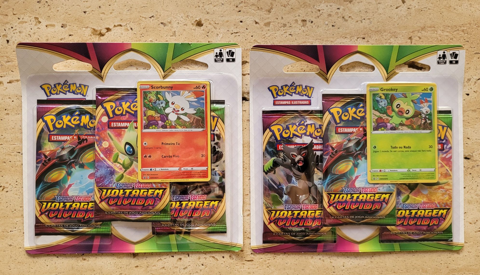 Pokemon - Pack-Blister EN e PT